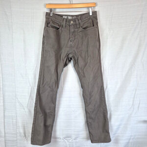 Free World Men’s Jeans 29x29.5 Gray Night Train Regular Fit 5 Pocket Denim Pants